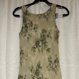 Vintage Alyn Paige dress with scarf